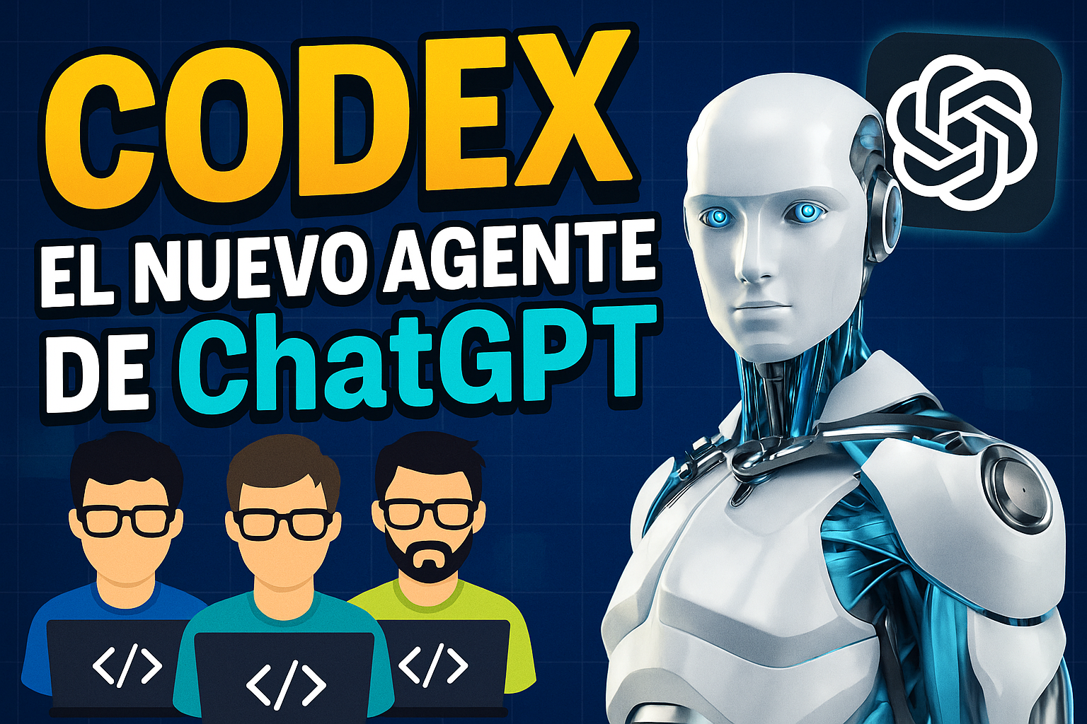 Read more about the article Codex, el nuevo agente de ChatGPT que actúa como un equipo entero de desarrolladores (Guía paso a paso)