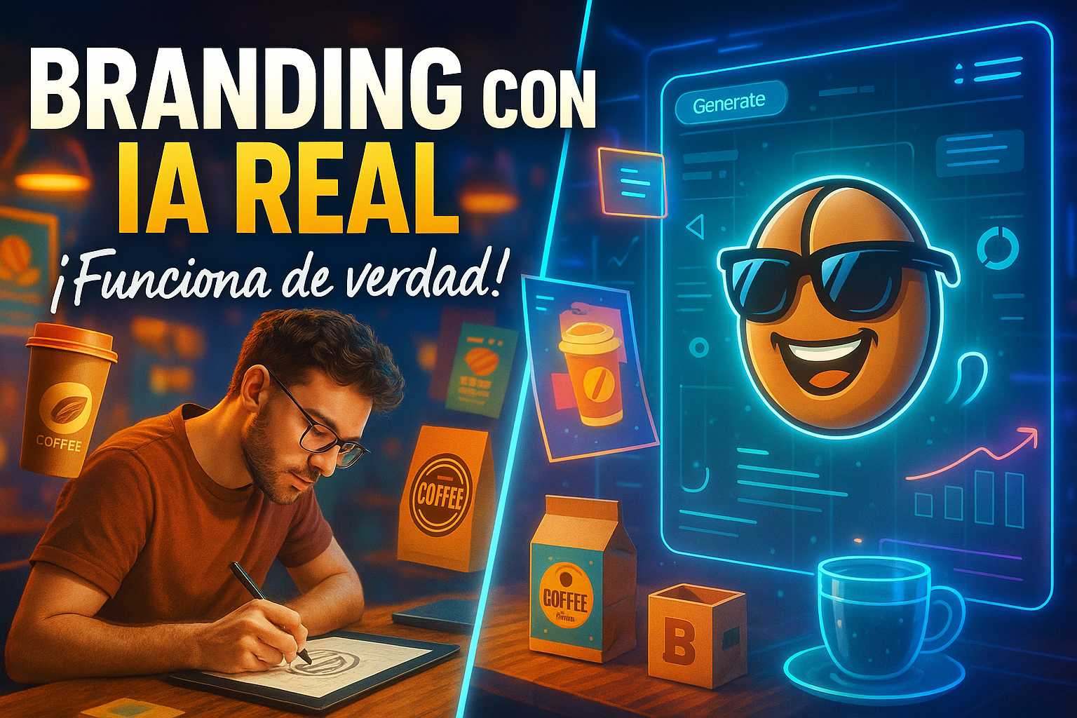 En este momento estás viendo Cómo Diseñar una Marca de Café Real con ChatGPT 4o (Y que Funcione de Verdad)
