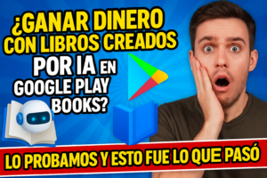 Lee más sobre el artículo ¿Ganar dinero con libros creados por IA en Google Play Books? Lo probamos y esto fue lo que pasó
