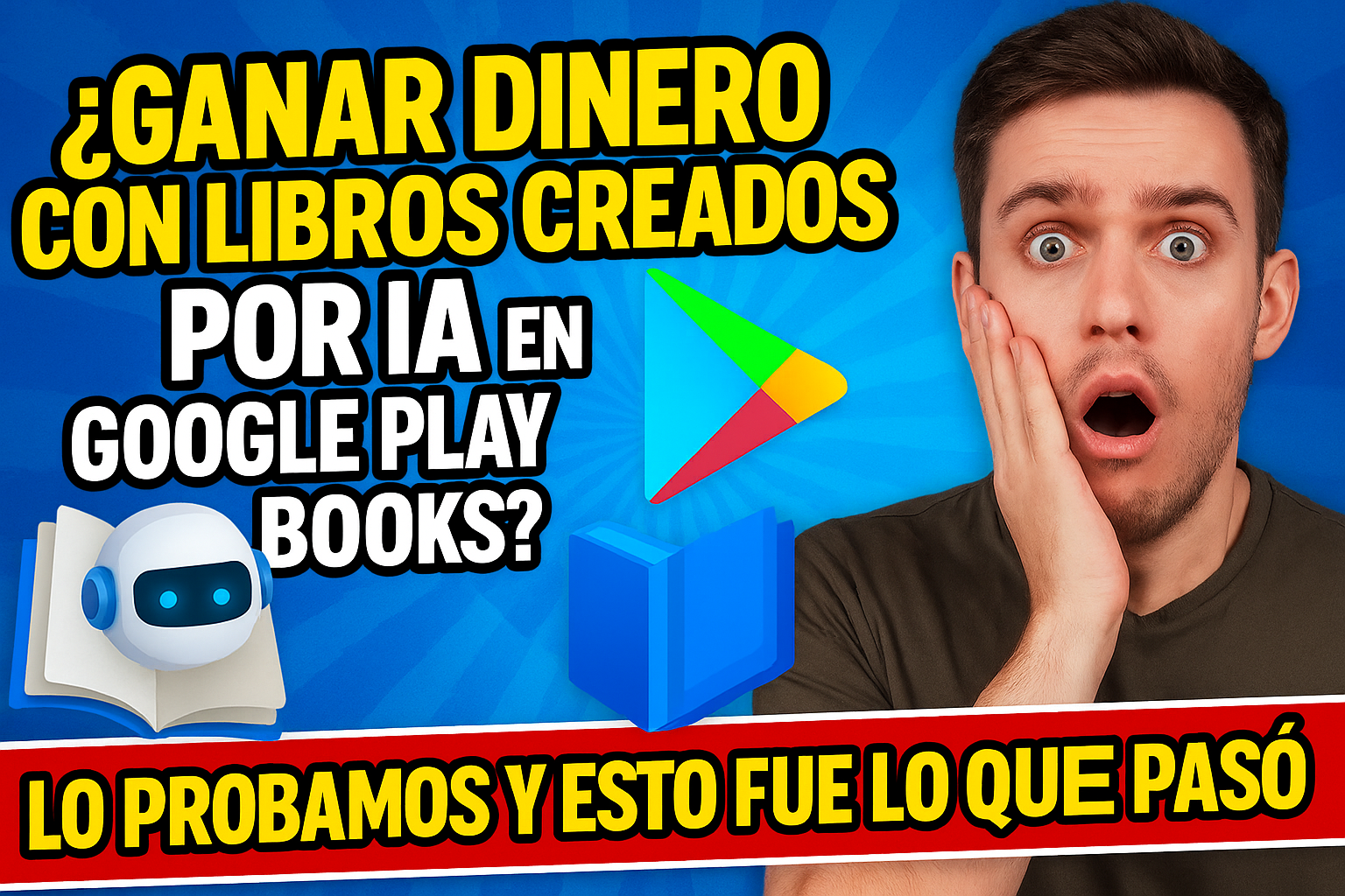 Read more about the article ¿Ganar dinero con libros creados por IA en Google Play Books? Lo probamos y esto fue lo que pasó