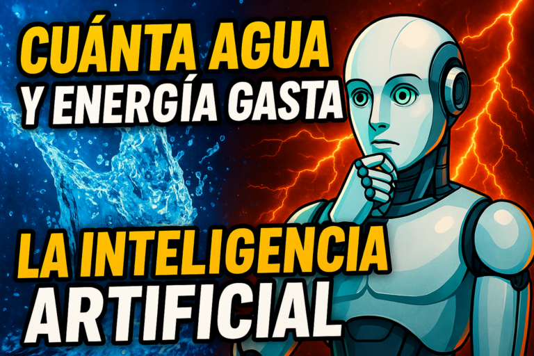 ¿Cuánta agua y energía gasta la Inteligencia Artificial?