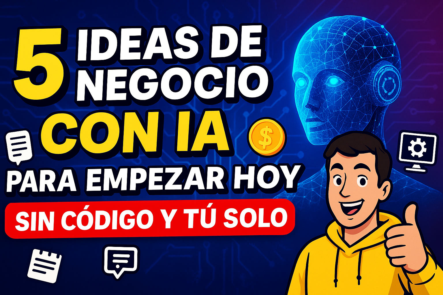 Lee más sobre el artículo 5 ideas de negocio con IA para empezar hoy (sin código y tú solo)